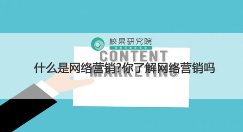 什么是網(wǎng)絡(luò)營銷 解讀個(gè)人互聯(lián)網(wǎng)服務(wù)的機(jī)會(huì)與竅門